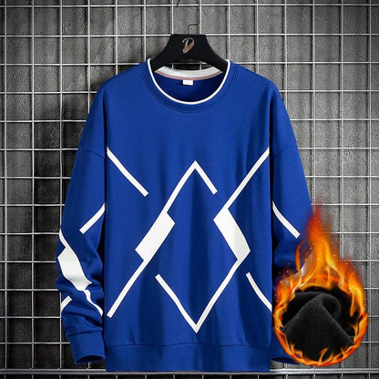 Men’s Loose Fit Sweatshirt – Urban Streetwear in Extended Sizes - SMARTMARTNZ