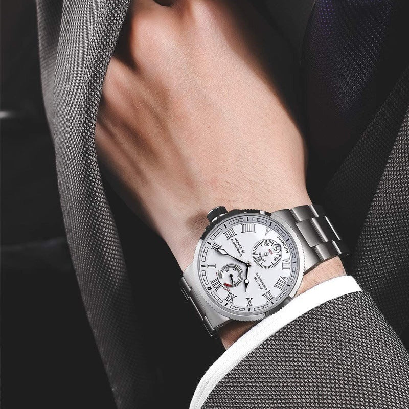 Men’s Mechanical Luxury Watch – Automatic, Luminous & Water - Resistant - SMARTMARTNZ