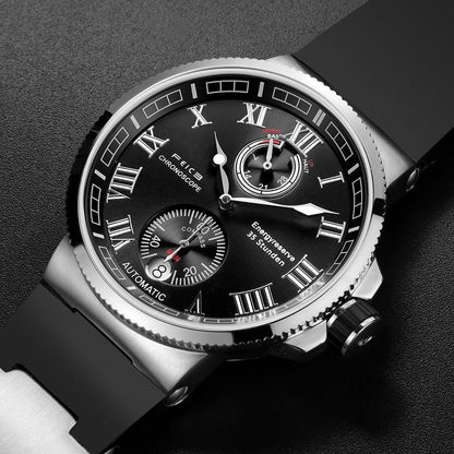 Men’s Mechanical Luxury Watch – Automatic, Luminous & Water - Resistant - SMARTMARTNZ