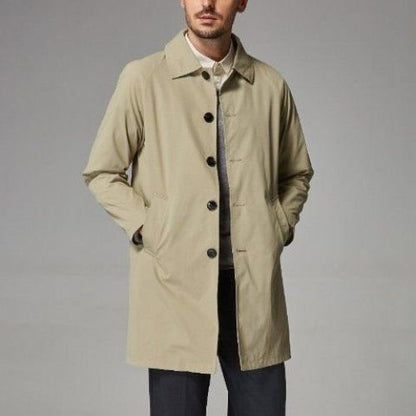 Men's Mid - length Loose Skin Trench Casual Thin Coat - SMARTMARTNZ