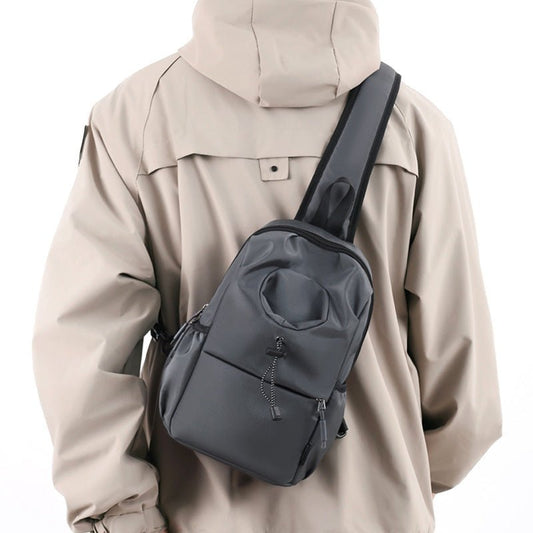 Men’s Outdoor Chest Sling Bag – Waterproof Oxford Fabric - SMARTMARTNZ