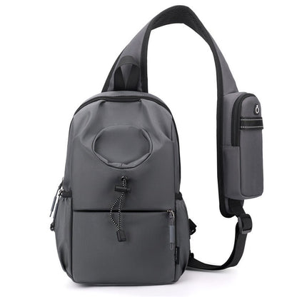 Men’s Outdoor Chest Sling Bag – Waterproof Oxford Fabric - SMARTMARTNZ
