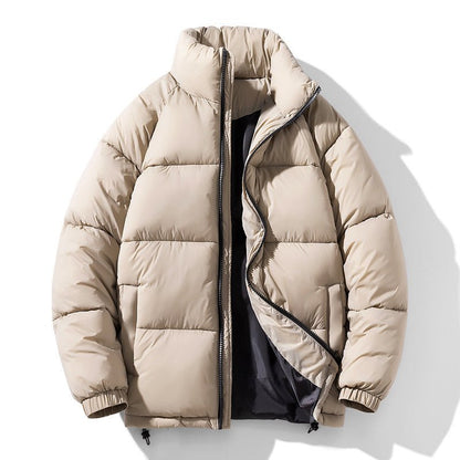 Men’s Pine Green Cotton Winter Jacket – Warm & Stylish Outerwear - SMARTMARTNZ