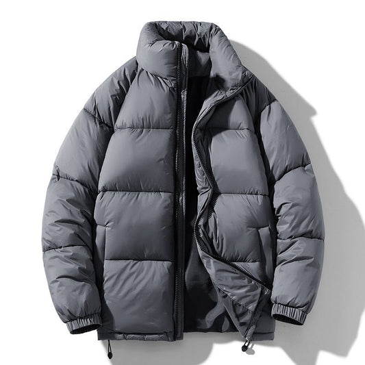 Men’s Pine Green Cotton Winter Jacket – Warm & Stylish Outerwear - SMARTMARTNZ