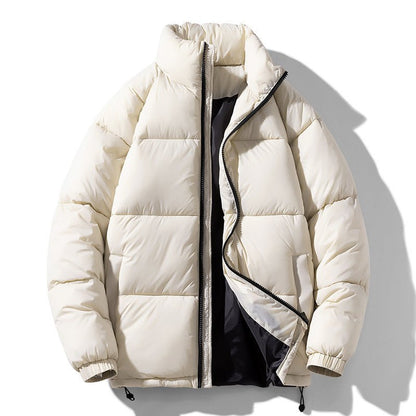 Men’s Pine Green Cotton Winter Jacket – Warm & Stylish Outerwear - SMARTMARTNZ