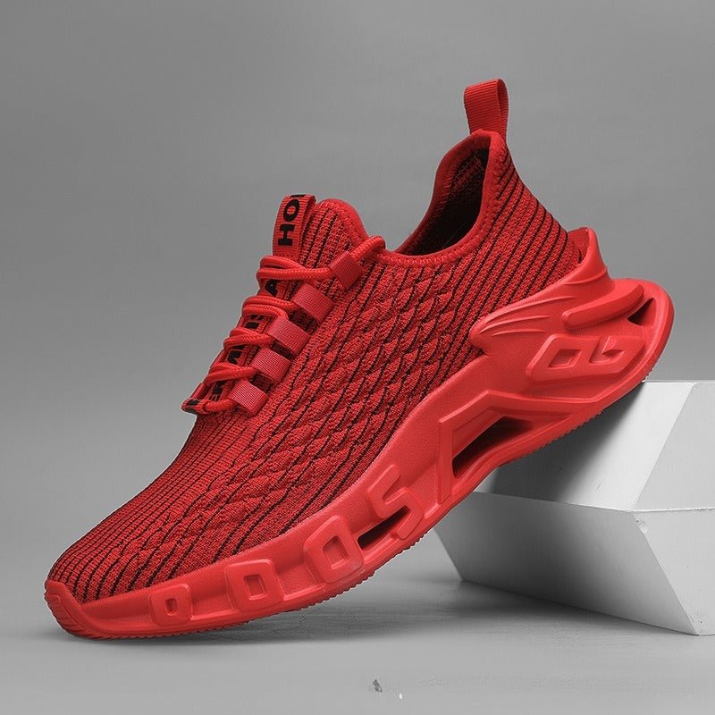 Men’s Plus Size Blade Sneakers – Breathable Mesh Running - SMARTMARTNZ