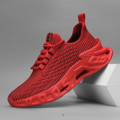 Men’s Plus Size Blade Sneakers – Breathable Mesh Running - SMARTMARTNZ