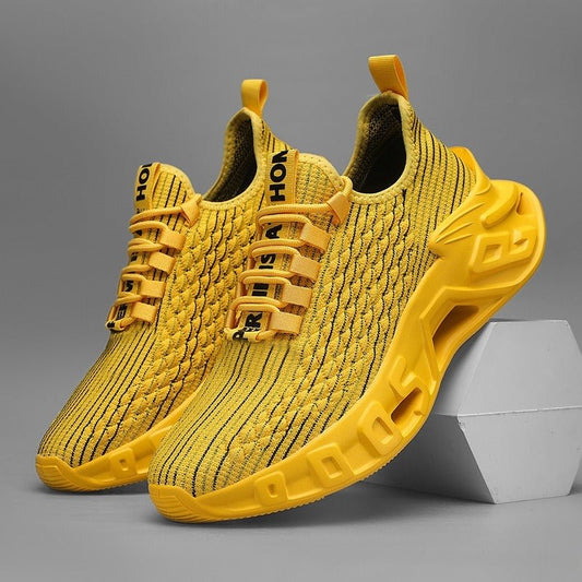 Men’s Plus Size Blade Sneakers – Breathable Mesh Running - SMARTMARTNZ
