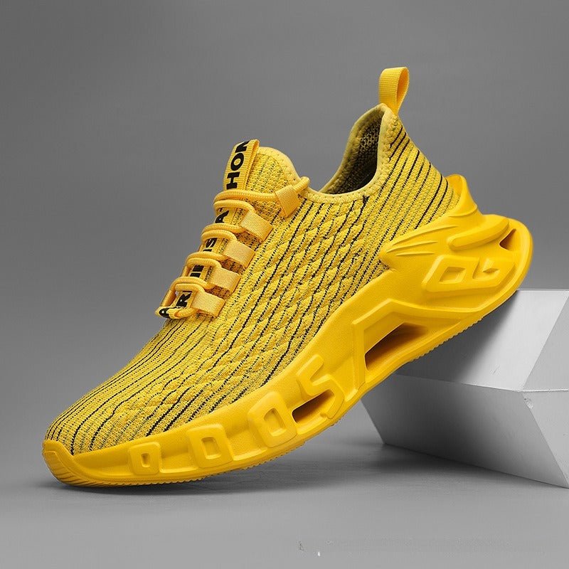 Men’s Plus Size Blade Sneakers – Breathable Mesh Running - SMARTMARTNZ