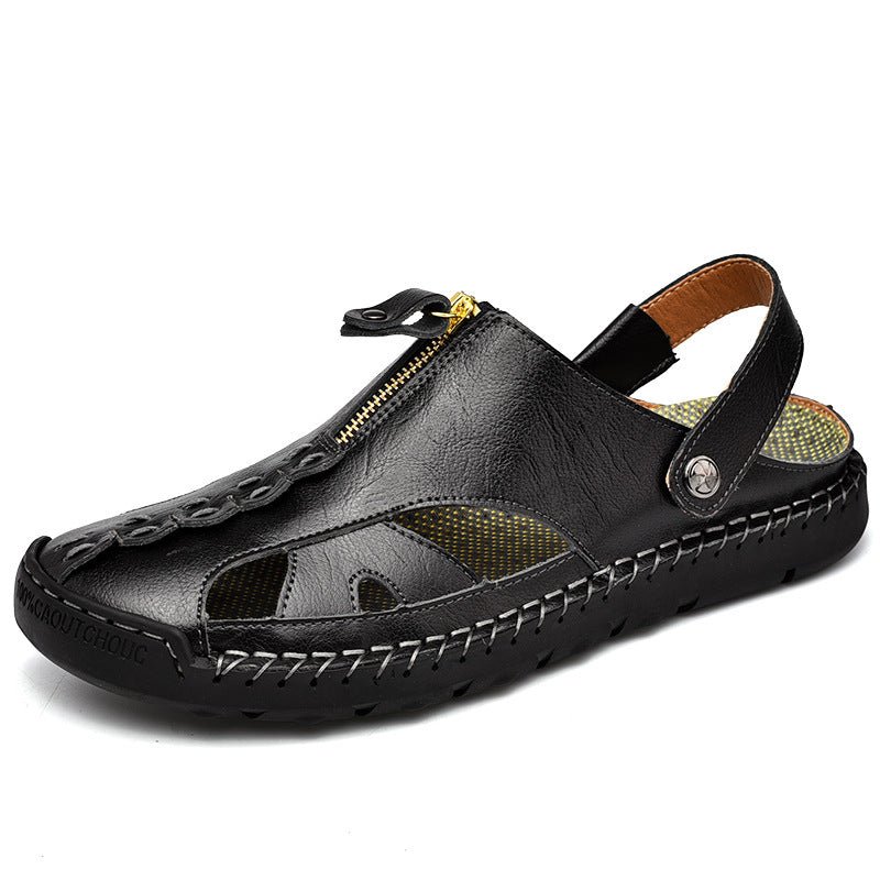 Men’s Plus Size Handcrafted Outdoor Beach Sandals - SMARTMARTNZ