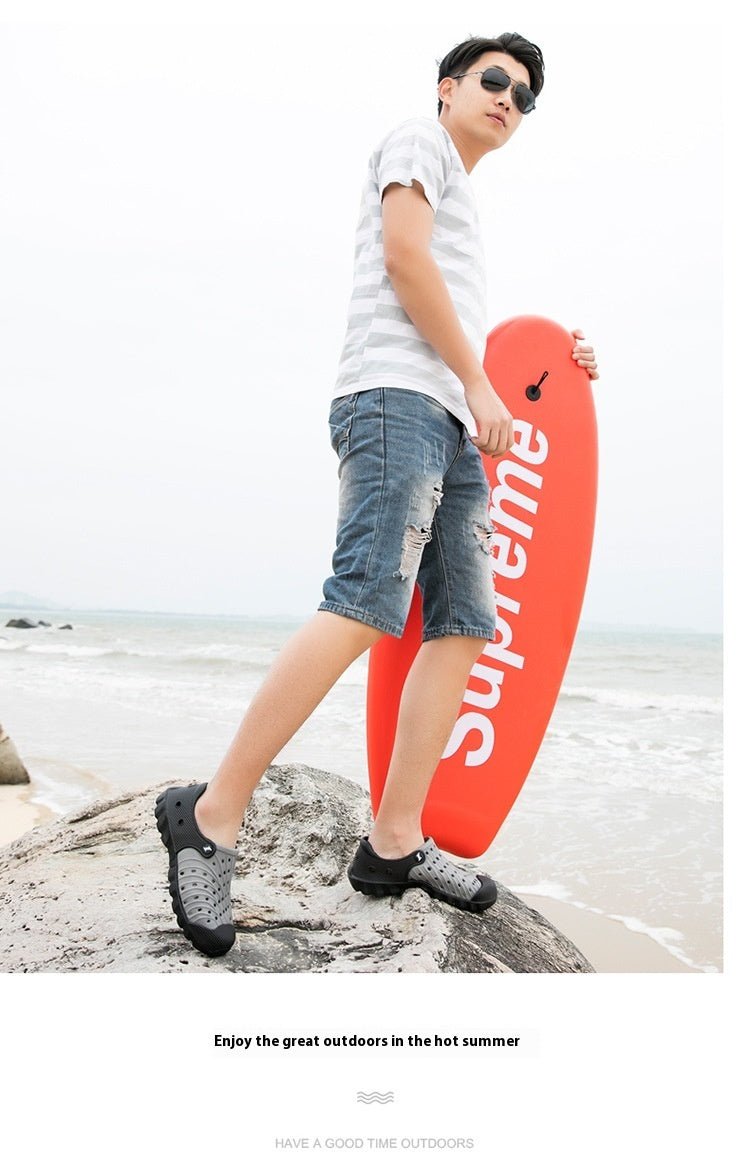 Men’s Plus Size Indoor Sandals – Soft Bottom Comfort Perfect for Home | Lightweight & Breathable for Summer - SMARTMARTNZ