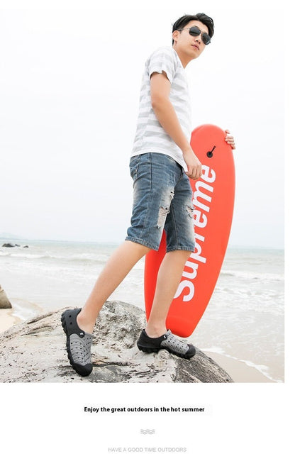 Men’s Plus Size Indoor Sandals – Soft Bottom Comfort Perfect for Home | Lightweight & Breathable for Summer - SMARTMARTNZ