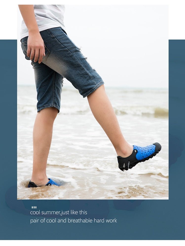 Men’s Plus Size Indoor Sandals – Soft Bottom Comfort Perfect for Home | Lightweight & Breathable for Summer - SMARTMARTNZ