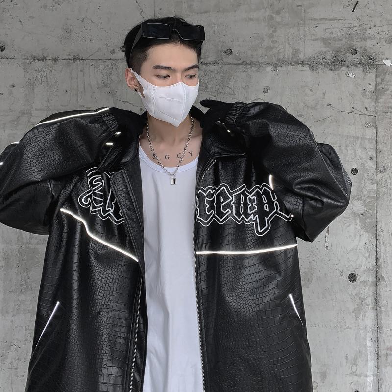 Men’s PU Snake Skin Overalls – Bold High Street Style - SMARTMARTNZ