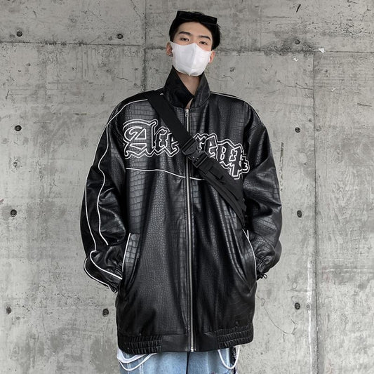Men’s PU Snake Skin Overalls – Bold High Street Style - SMARTMARTNZ