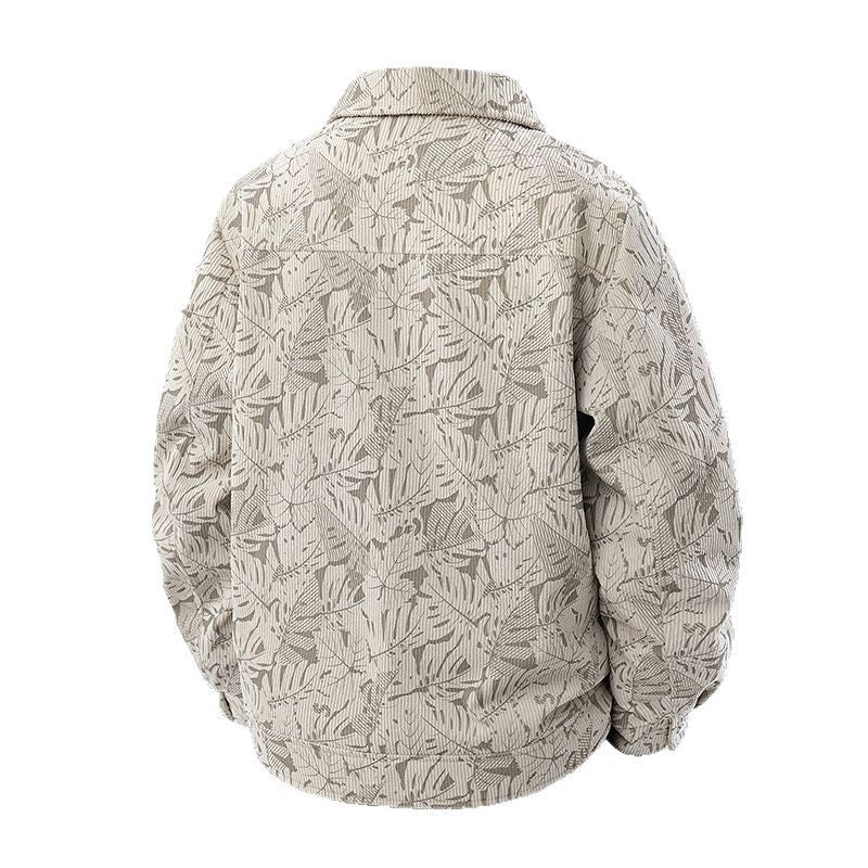 Men’s Slim - Fit Lapel Corduroy Coat – Lightweight, Stylish & Refined - SMARTMARTNZ