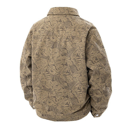 Men’s Slim - Fit Lapel Corduroy Coat – Lightweight, Stylish & Refined - SMARTMARTNZ