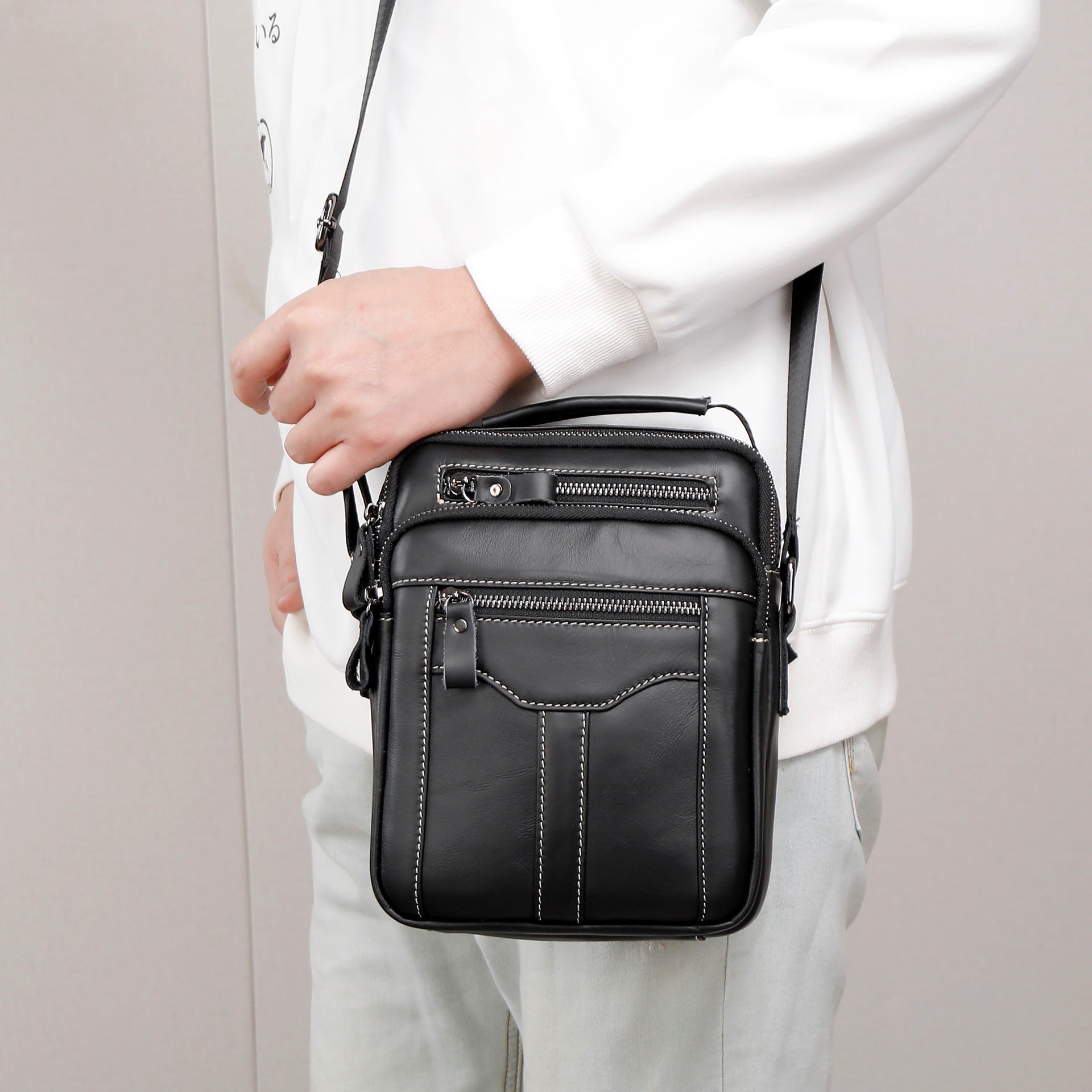 Men’s Small Crossbody Bag – Travel & Mobile Phone Bag - SMARTMARTNZ