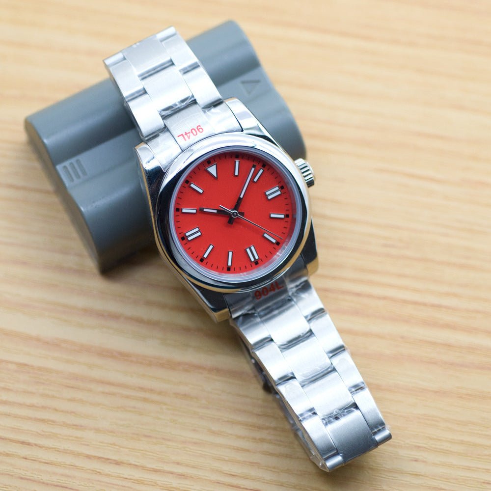 Men’s Stainless Steel Automatic Watch – Luminous 5ATM Waterproof - SMARTMARTNZ