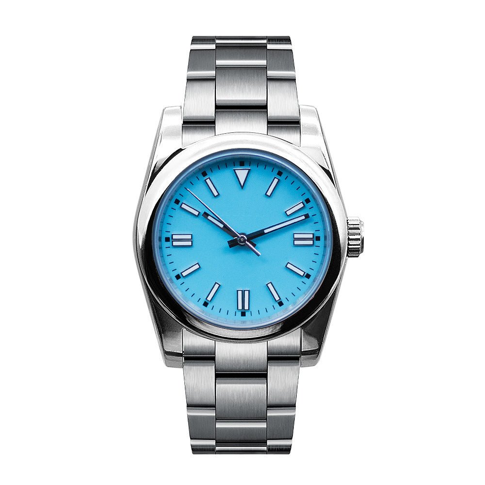 Men’s Stainless Steel Automatic Watch – Luminous 5ATM Waterproof - SMARTMARTNZ