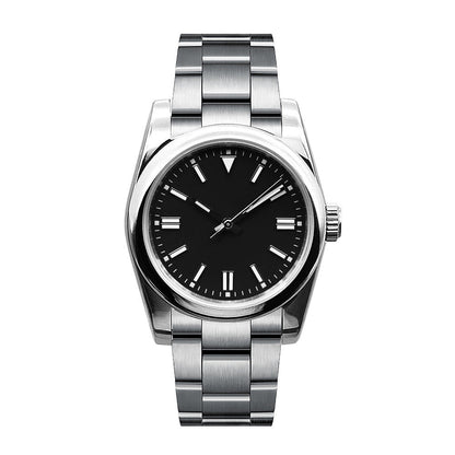 Men’s Stainless Steel Automatic Watch – Luminous 5ATM Waterproof - SMARTMARTNZ
