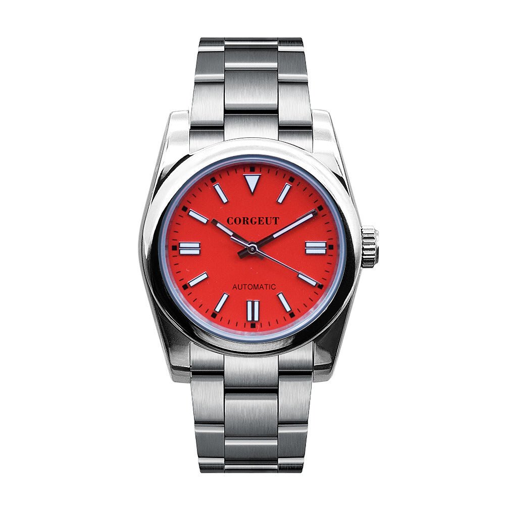 Men’s Stainless Steel Automatic Watch – Luminous 5ATM Waterproof - SMARTMARTNZ