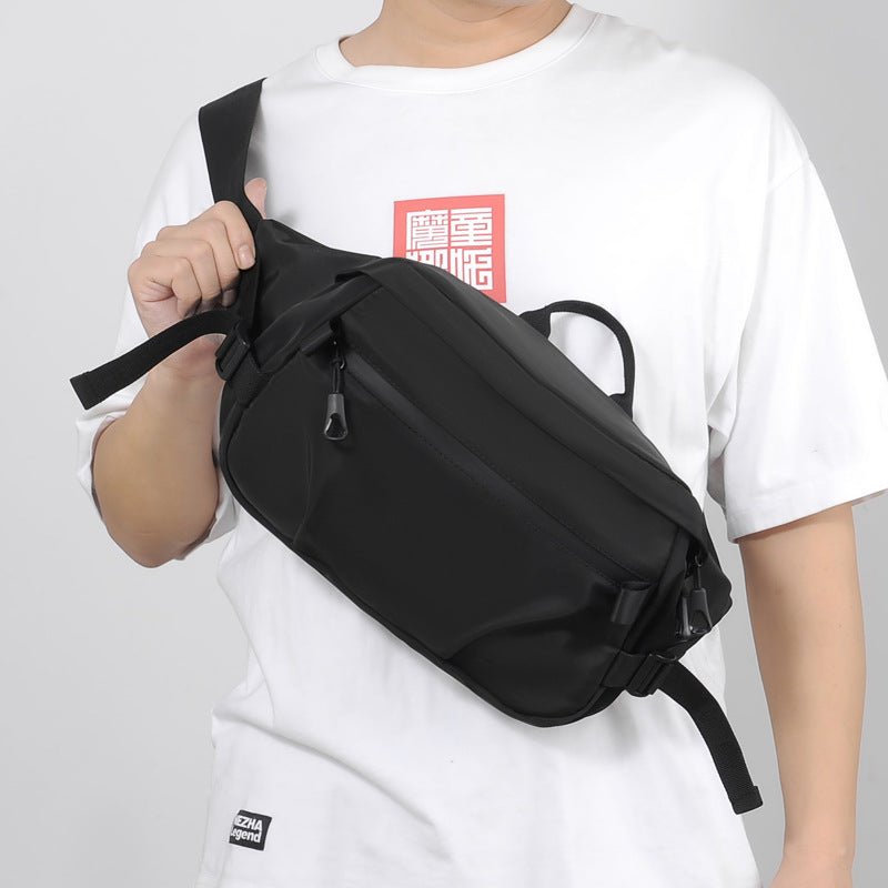 Men’s Stylish Chest Bag – Large Capacity Commuter Shoulder Bag - SMARTMARTNZ