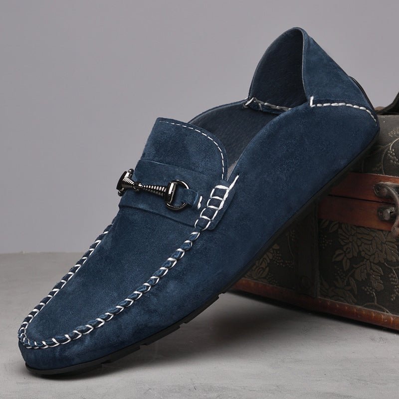 Men’s Suede Leather Casual Shoes – Breathable & Stylis - SMARTMARTNZ