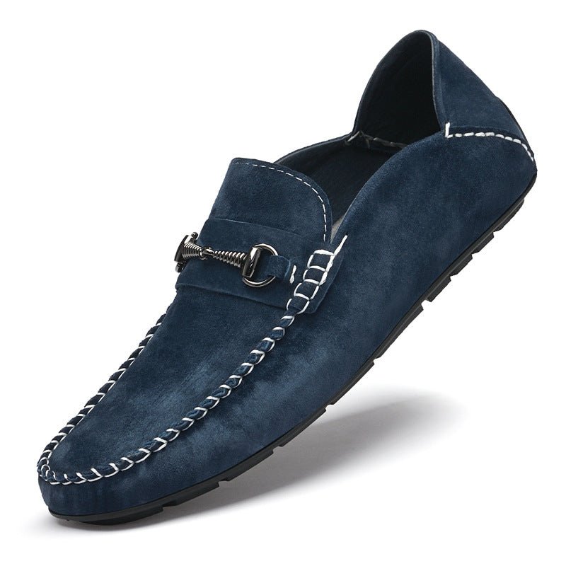 Men’s Suede Leather Casual Shoes – Breathable & Stylis - SMARTMARTNZ
