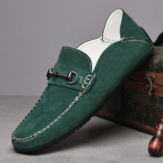Men’s Suede Leather Casual Shoes – Breathable & Stylis - SMARTMARTNZ