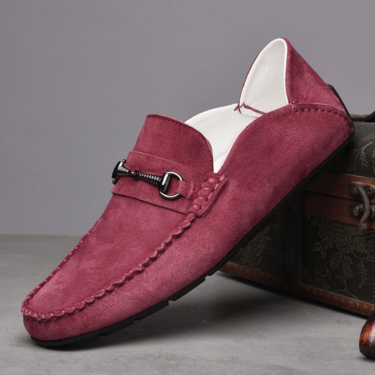 Men’s Suede Leather Casual Shoes – Breathable & Stylis - SMARTMARTNZ