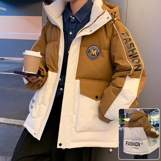 Men’s Thickened Hooded Tech Jacket - SMARTMARTNZ