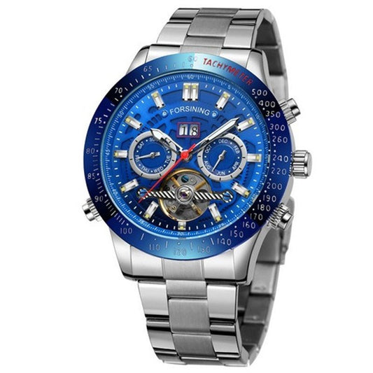 Men’s Tourbillon Automatic Watch – Casual Luxury with Multi - Function Dial - SMARTMARTNZ