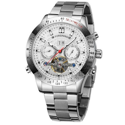 Men’s Tourbillon Automatic Watch – Casual Luxury with Multi - Function Dial - SMARTMARTNZ