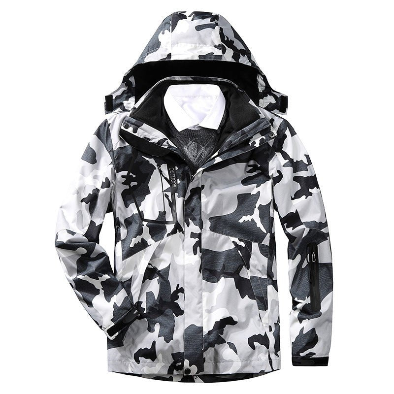 Men’s Warm Three - in - One Shell Jacket – Sporty, Functional & All - Season - SMARTMARTNZ