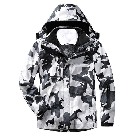 Men’s Warm Three - in - One Shell Jacket – Sporty, Functional & All - Season - SMARTMARTNZ