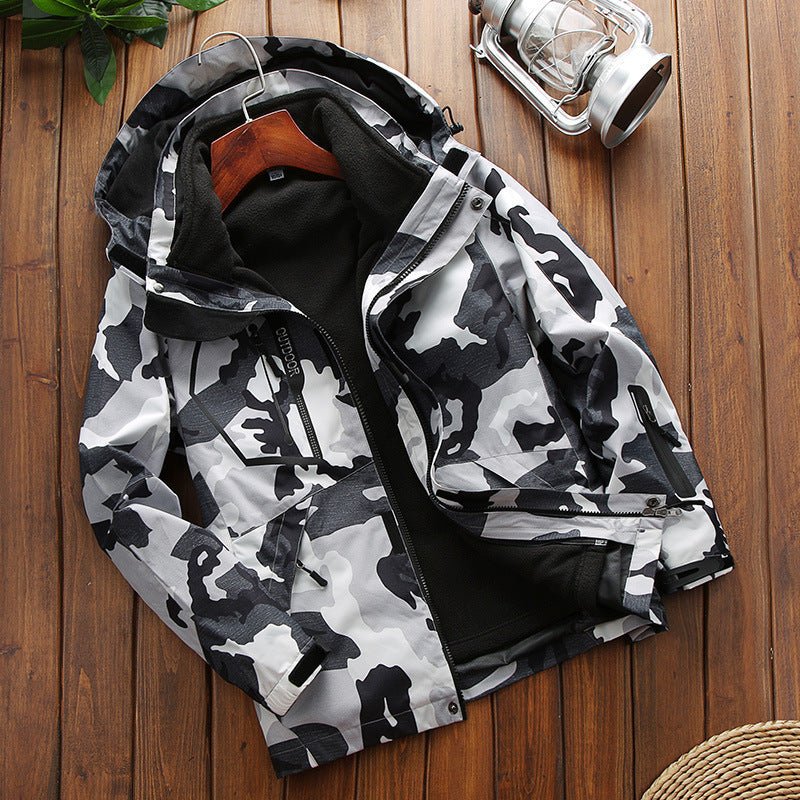 Men’s Warm Three - in - One Shell Jacket – Sporty, Functional & All - Season - SMARTMARTNZ