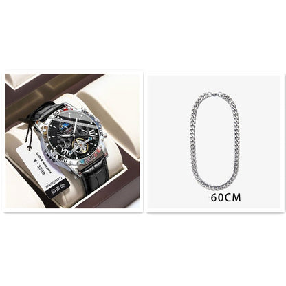 Men's Watch Fashion Luxury Automatic Machinery - SMARTMARTNZ