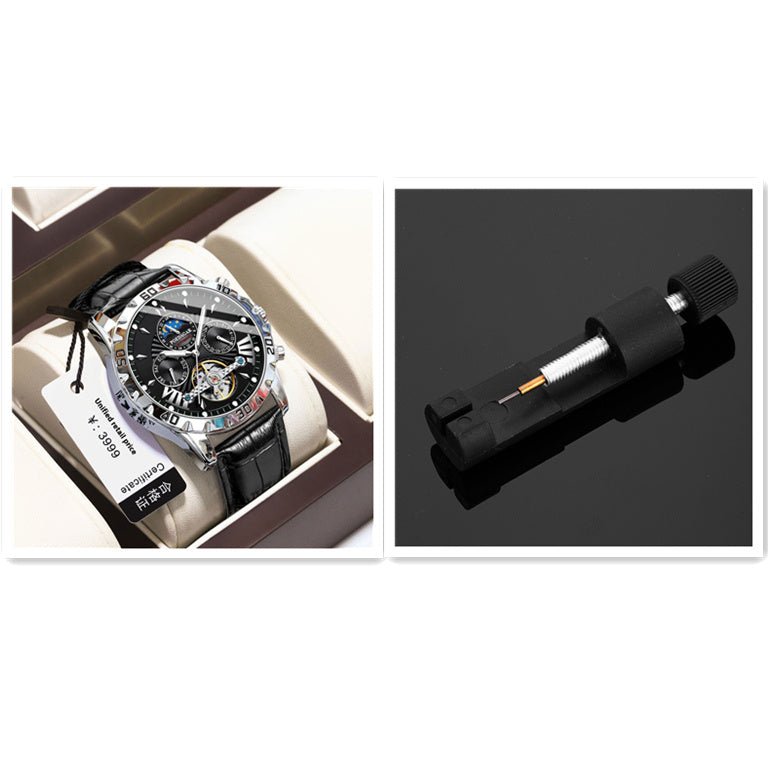 Men's Watch Fashion Luxury Automatic Machinery - SMARTMARTNZ