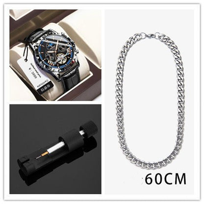 Men's Watch Fashion Luxury Automatic Machinery - SMARTMARTNZ