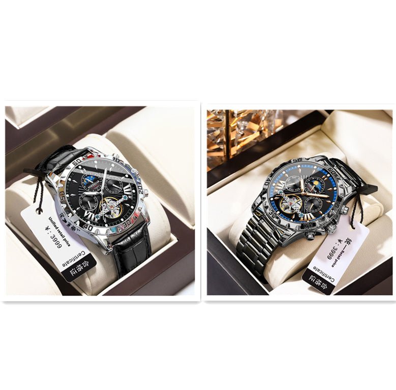 Men's Watch Fashion Luxury Automatic Machinery - SMARTMARTNZ