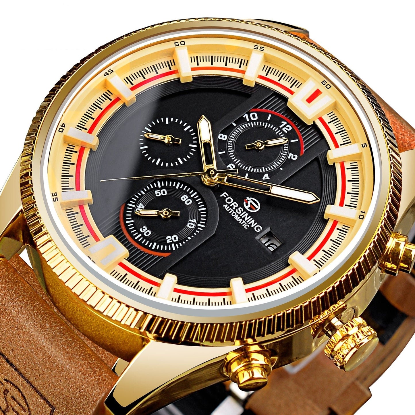 Men’s Waterproof Calendar Watch – Automatic Mechanical 30M - SMARTMARTNZ