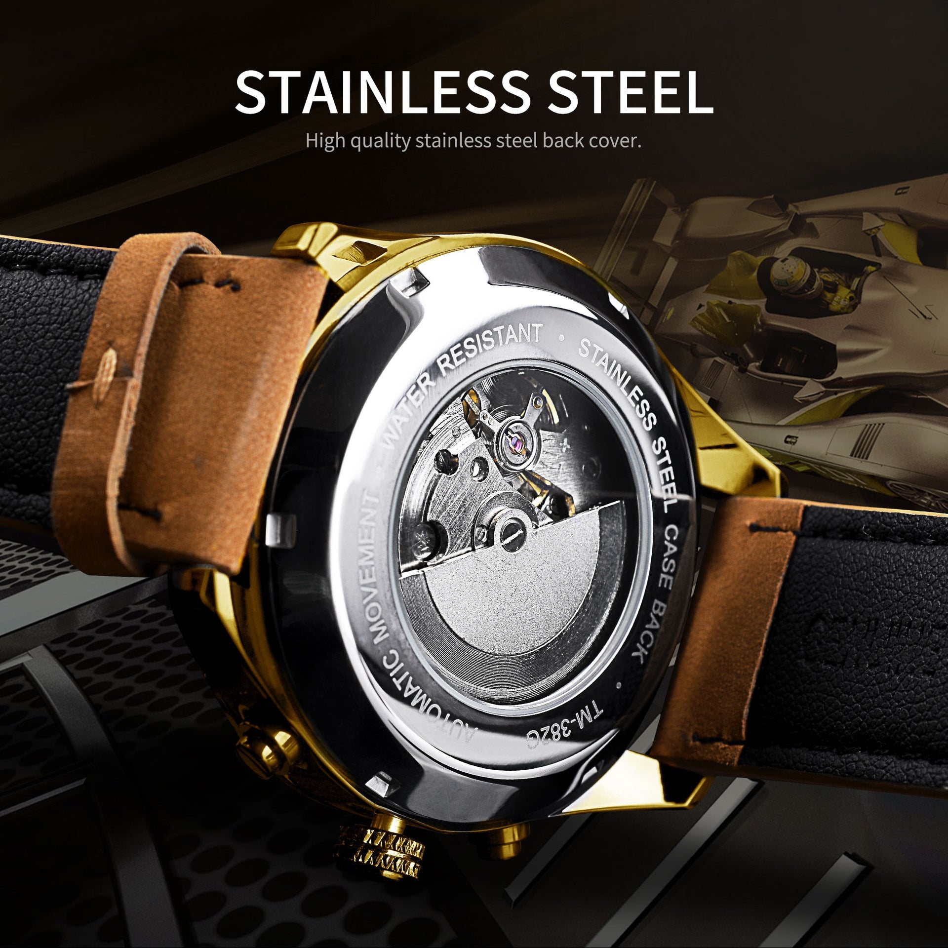 Men’s Waterproof Calendar Watch – Automatic Mechanical 30M - SMARTMARTNZ
