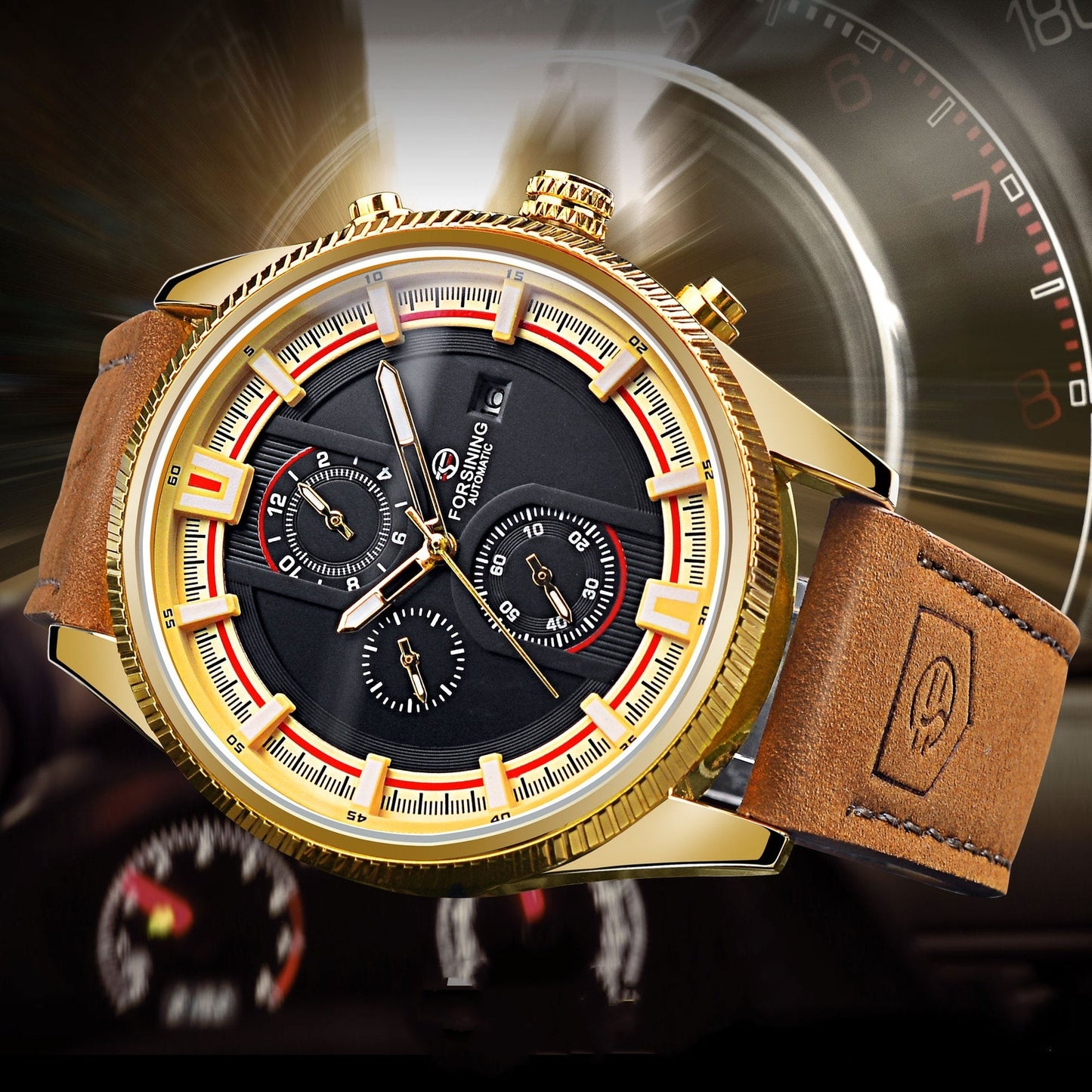 Men’s Waterproof Calendar Watch – Automatic Mechanical 30M - SMARTMARTNZ