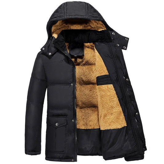 Men’s Winter Velvet Jacket – Thick, Insulated & Stylish - SMARTMARTNZ