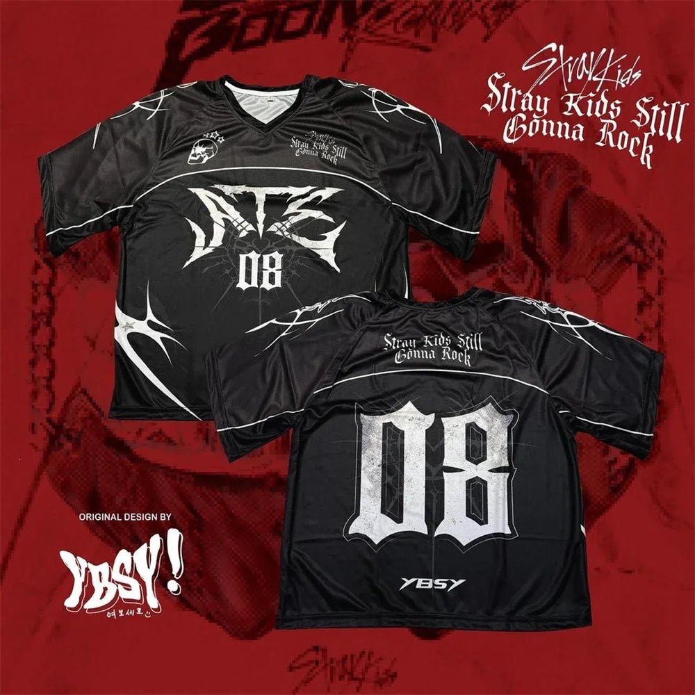 Men’s, Women’s & Kids’ STRAYKIDS 2025 YBSY! Jersey T-Shirt – Summer Casual Top - SMARTMARTNZ