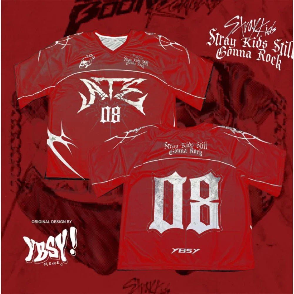 Men’s, Women’s & Kids’ STRAYKIDS 2025 YBSY! Jersey T-Shirt – Summer Casual Top - SMARTMARTNZ