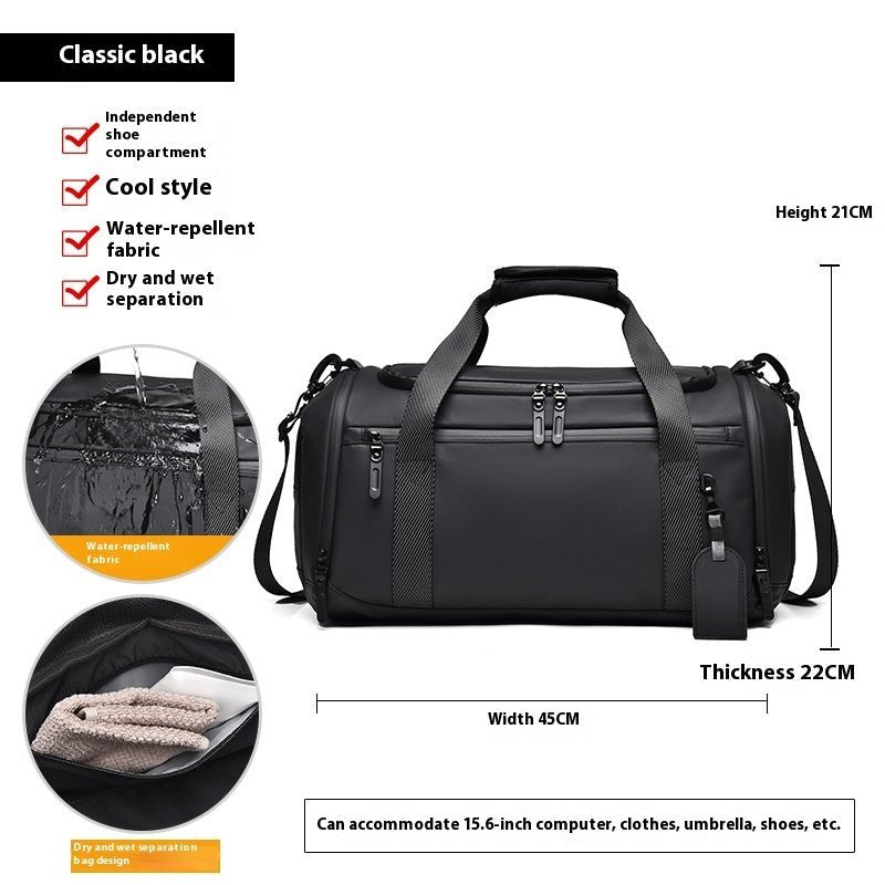 Multi - Compartment Travel Handbag – Large Size - SMARTMARTNZ