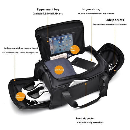 Multi - Compartment Travel Handbag – Large Size - SMARTMARTNZ