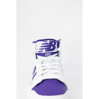 New Balance Purple Leather Sneaker - SMARTMARTNZ